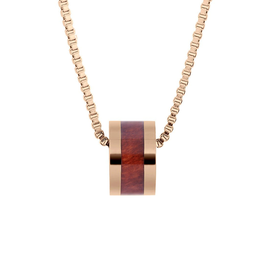 Redwood Barrel Classic - Rose Gold - Sequoia - Woodsman Jewelry